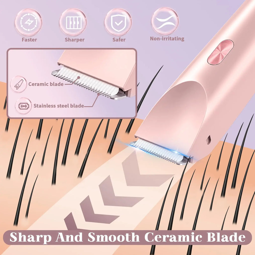 Waterproof Women's Dual Shaver